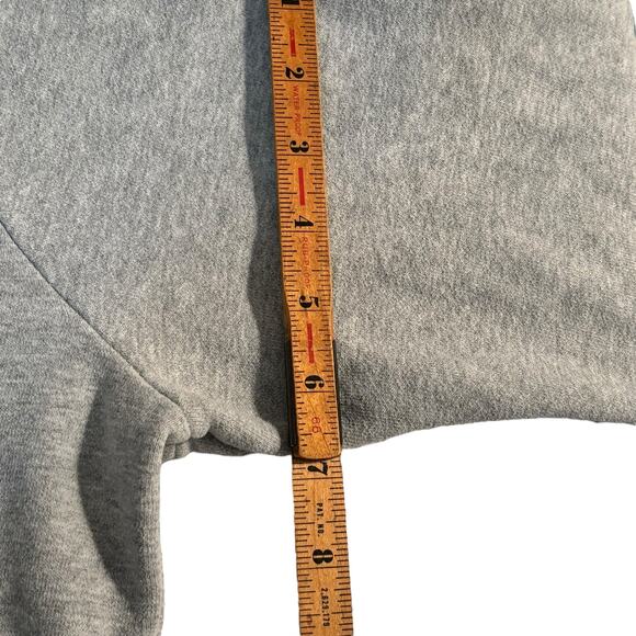 The North Face Womens Hoodie Gray Pink Logo Long Sleeve Pullover Sweatshirt Sz L - Picture 12 of 12